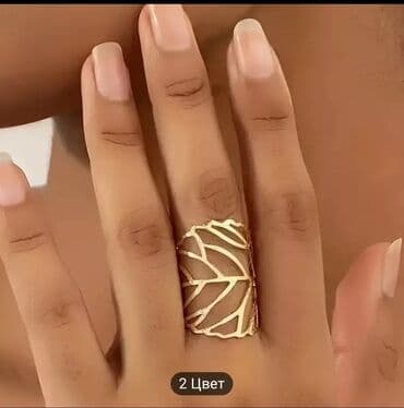 kişi üzükleri qızıl: Новые колечки, позолоченные 18 каратным золотом. Не темнеет — 10