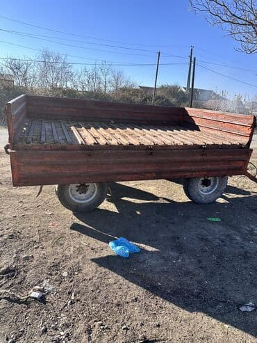 lizinqlə satılan avtomobillər: Kənd təsərrüfatı üçün ikioxlu traktor qoşqusu - Tip: mexaniki damperi — 4