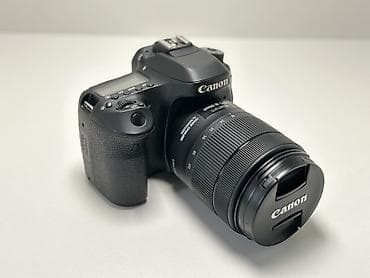 foto aparat canon: Canon EOS 80D + Canon EF-S 18-135mm f/3.5-5.6 IS STM dəst - Kamera — 1