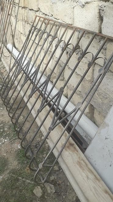 оконные рамы бу: Məhsul: Dəmir pəncərə barmaqlıqları (2 ədəd)boyuk 3 eded balaca — 4