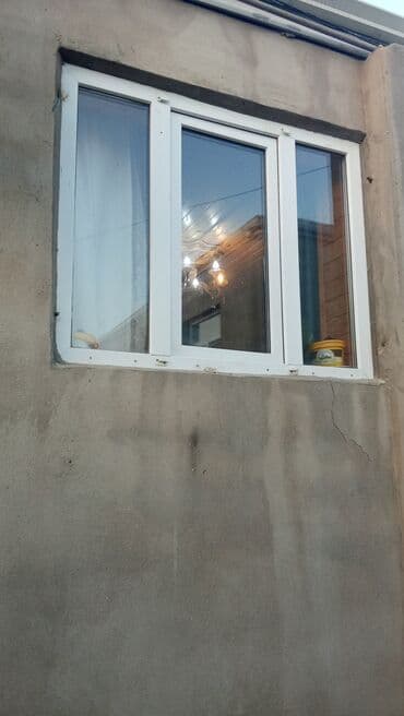 Taxta-şalban: PVC pəncərə və cam sistemləri - Material: ağ rəngli PVC profil - — 7