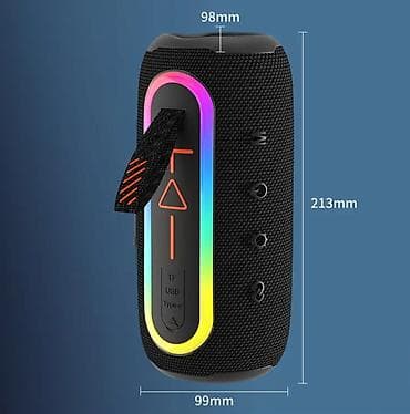 radio usb bluetooth: Bluetooth Dinamik – 16W güclü səs, Bluetooth 5.1, 1800 mAh batareya, 6 — 2