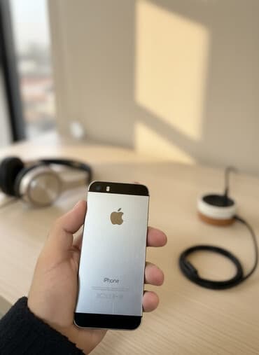 IPhone 5s, 16 GB, Black Titanium, Barmaq izi