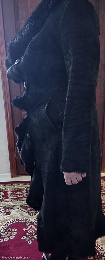 Kürk, Adl, XL, rəng - Qara