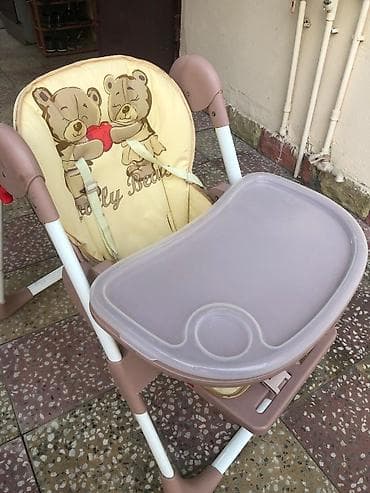 maşa i medved: Uşaq yemək stulu - Rəng: bej/çəhrayı tonlarda - Yumşaq süngərli — 7