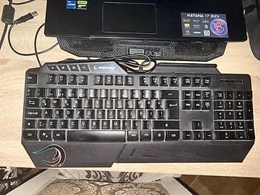 msi b450: MSI Katana 17 B12V oyun noutbuku və aksesuar dəsti Noutbuk: - Model — 3