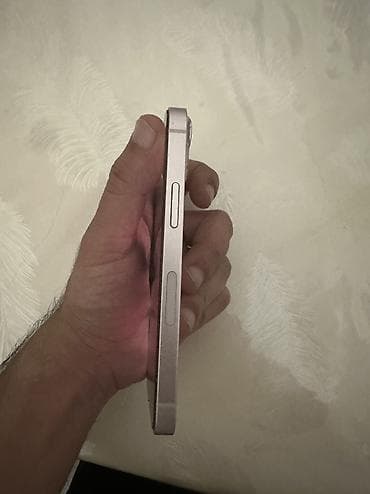pink iphone: IPhone 13 mini, 128 GB, Çəhrayı, Barmaq izi, Face ID — 4