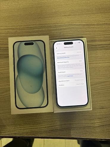 iphone se 2023: IPhone 15, 128 GB, Ağ — 4
