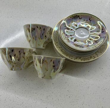 diox çay: Çay dəsti, rəng - Bej — 2