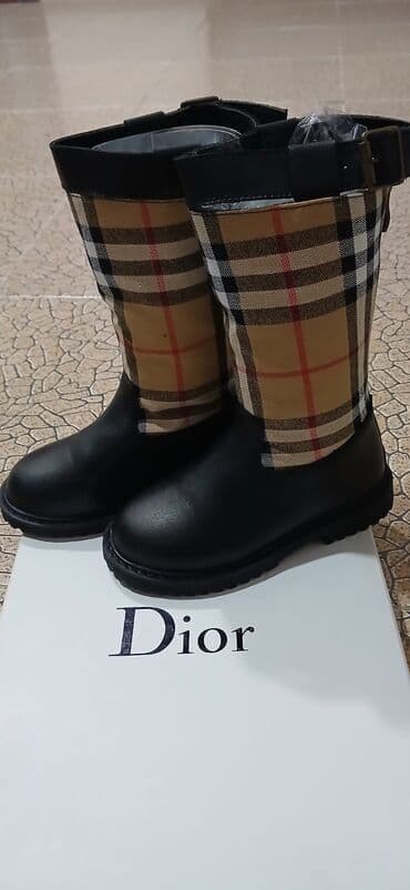 Топы и рубашки: Uşaq üçün dizaynlı qış çəkmələri - Üst hissə: Qalın toxuma material — 2