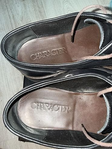 işlenmiş eşyalar: CHARACTER markası-əsil keçi dərisi 2 gün geyinilib Kişi ayaqqabısı – — 5