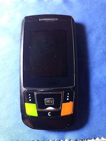 samsung duymeli: Samsung D900, rəng - Qara, Düyməli — 3