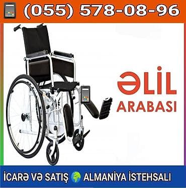 Tibbi məhsullar: Məhsul: Əlil arabası Xüsusiyyətlər: - Almaniya istehsalı - İcarə və — 1