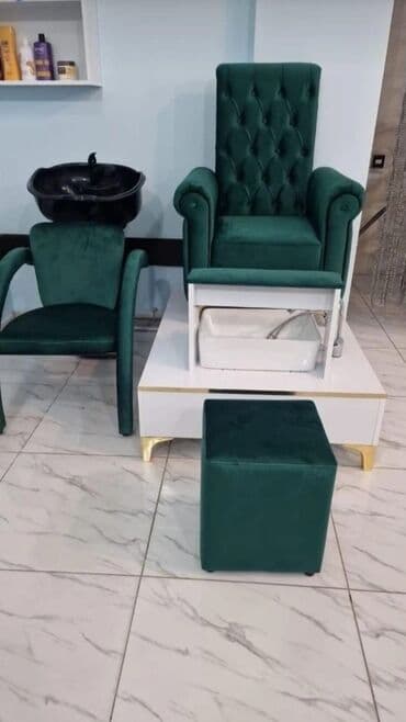 bərbər çanağı: Yeni, Saş kəsimi kreslosu — 1