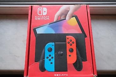 Nintendo Switch OLED–Əla vəziyyətdə, problemsiz. •İçərisində 10 Ədəd