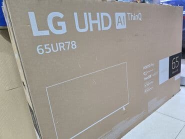 naqilsiz wifi: Yeni Televizor LG LED ekran 65" 4K (3840x2160), Ödənişli çatdırılma — 1