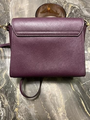 Michael Kors çiyin/saylı çantası - Rəng: tünd bənövşəyi — 3