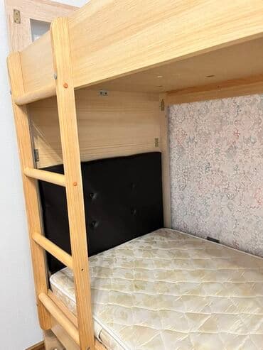 qara dik: Oğlan və qız üçün, İşlənmiş, Çarpayı, Matras ilə, Siyirməsiz, MDF — 5