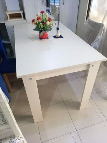 iş masaları: Qonaq masası, Yeni, Açılmayan, Laminat, Kvadrat masa — 3