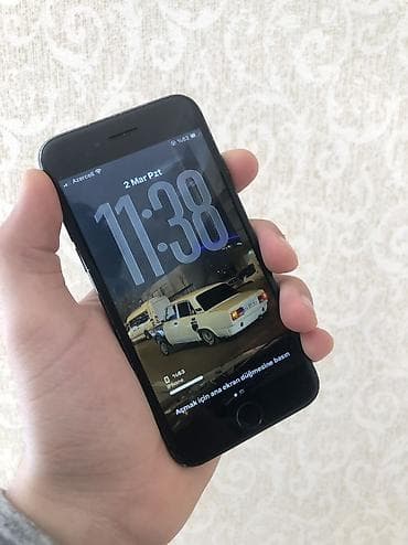 iphone 5s plata satiram: IPhone SE 2020, 64 GB, Jet Black, Barmaq izi, Simsiz şarj, Sənədlərlə — 1