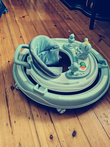 роботы на радиоуправлении: Uşaq gəzdiricisi (Babywalker) - Rəng: boz-ağ gama, yumşaq parça — 3