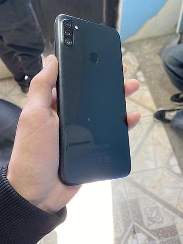 hp 15 da 2199: Samsung Galaxy M11, 32 GB, rəng - Qara, Barmaq izi — 4