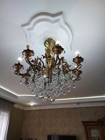 çilçirag: Çılçıraq, 8 lampa, Metal — 3