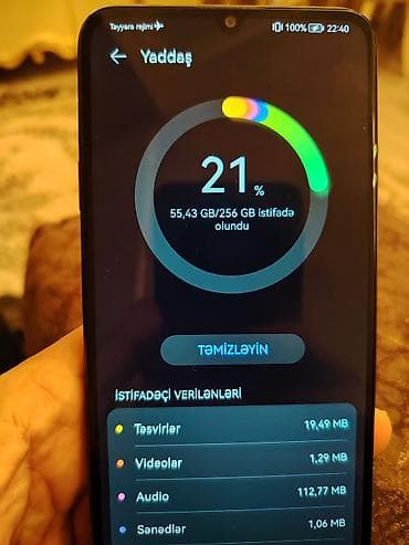 kreditlə telefon: Huawei nova Y71, 256 ГБ, Кнопочный, Сенсорный, Отпечаток пальца — 3