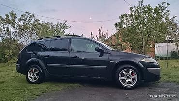 fiat doblo ölüxana: Renault Megane kombi - Kuzov: Universal (station wagon), qara rəng - — 7