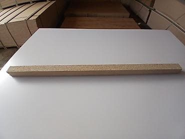 - Material: ağac yonqarından preslənmiş (DSP)( tipli), kəsilmiş uzun