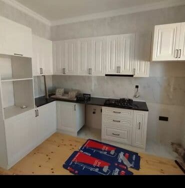 embavud metbex mebelleri: Müxtəlif üslublarda, müxtəlif materiallardan hazırlanmış mətbəx — 16