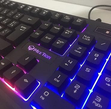mini pc computer: MeeTion oyun klaviaturası - RGB “rainbow” arxa işıqlanma: çoxrəngli — 2