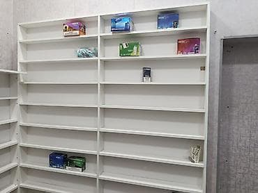 Холодильное оборудование: Ağ rəngli modul divar rəfləri - Material: laminat/MDFlam ağ örtüklü — 2