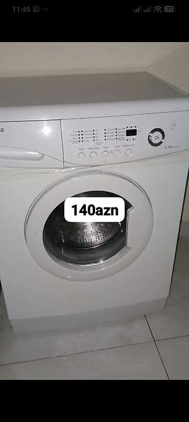 Paltaryuyan maşın – ön yükləməli, 5.2 kq tutum. Xüsusiyyətlər: - Ön