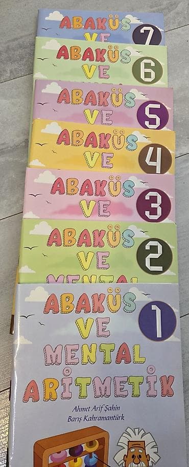 Məhsul: “Abaküs və Mental Aritmetik” dərs vəsaiti dəsti (1–7) Təsvir