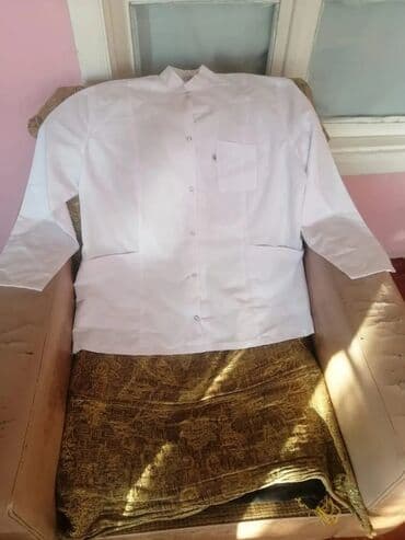 Lalafoda yeni: Aşpaz formaları – müxtəlif modellər Son qiymət 25azndir. - Rəng: ağ — 1