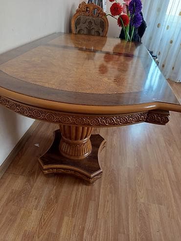 pedikur stulu: Klassik masa, Açılmayan, Taxta, Dördbucaq masa — 3