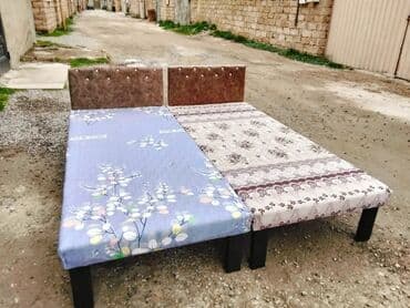 islenmis mebel: Yeni, Təknəfərlik çarpayı, Siyirməsiz, Azərbaycan — 2