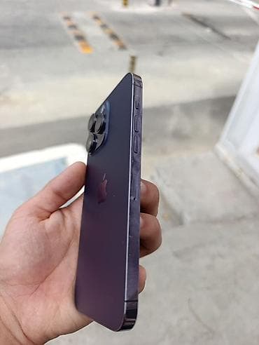 thermal pad: IPhone 14 Pro Max, 256 GB, Deep Purple, Simsiz şarj, Face ID — 2