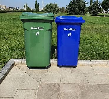 Контейнеры для отходов: 50 Litr Pedallı Zibil Qutusu | Plastik Zibil Vedrəsi | Yeni 50 — 2