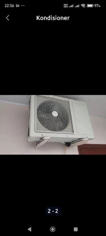 kamera kredit: Kondisioner İşlənmiş, 100-dən çox kv. m, Split sistem, Kredit yoxdur — 1