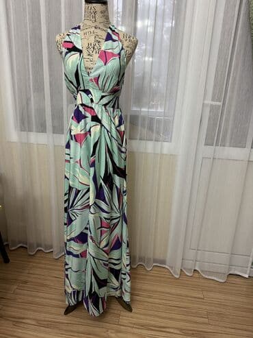 böyük bədən ziyafət geyimləri: Zərif ziyafət geyimləri dəsti - Model 1: Uzun, bənövşəyi-mavi — 10