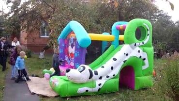 детский игровой набор play doh: Uşaq üçün şişmə atraksion – “Puppy Land” temalı oyun kompleksi - — 2