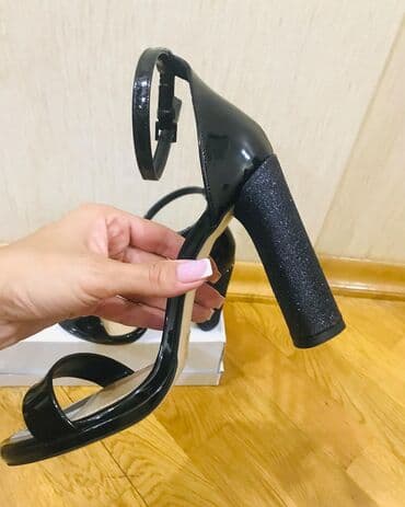 qara mokasinlər: Ölçü: 38.5, rəng - Qara, Yeni — 5