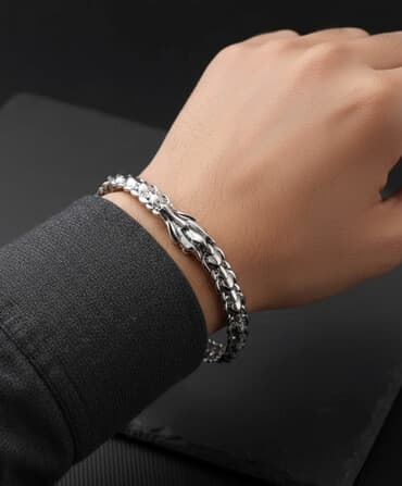 yuxuda yaxa sancağı görmək: Polad əjdaha qolbaq 12m — 1