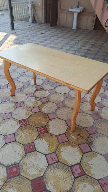 qaplar taxta: Qonaq masası, Açılmayan, Taxta, Dördbucaq masa — 2