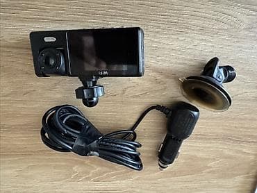 Videoreqistratorlar: Avtomobil DVR (videoregistrator) – Wi‑Fi funksiyalı, ön ve içəri — 1