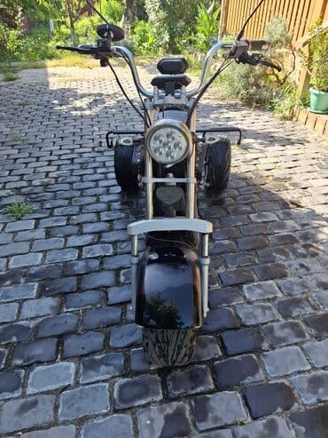 Elektrik üçtəkərli skuter/trike - Güclü elektrik mühərriki, sakit və