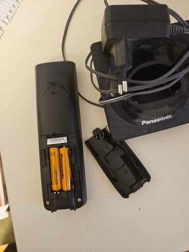 050 210 nomreler: Stasionar telefon Panasonic, Simsiz, İşlənmiş, Ünvandan götürmə — 2