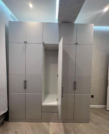 Düz dolab, Dəhliz üçün, Yataq otağı üçün, Paltar üçün, Açılan, Korpuslu, 5 qapı